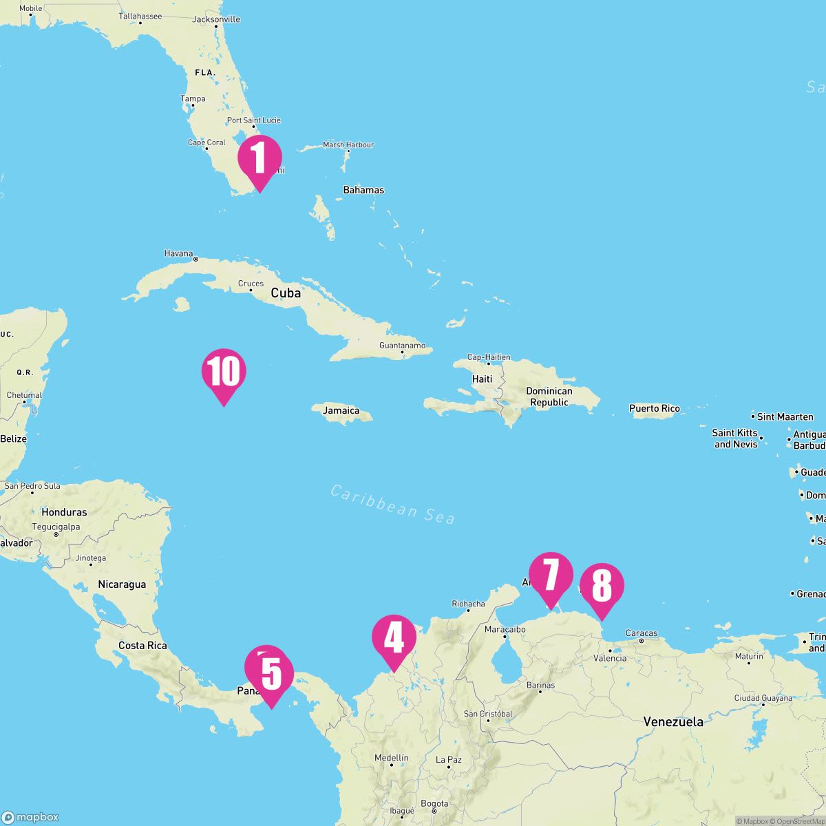 11 Night Panama Canal & Southern Caribbean (Ft. Lauderdale Roundtrip)