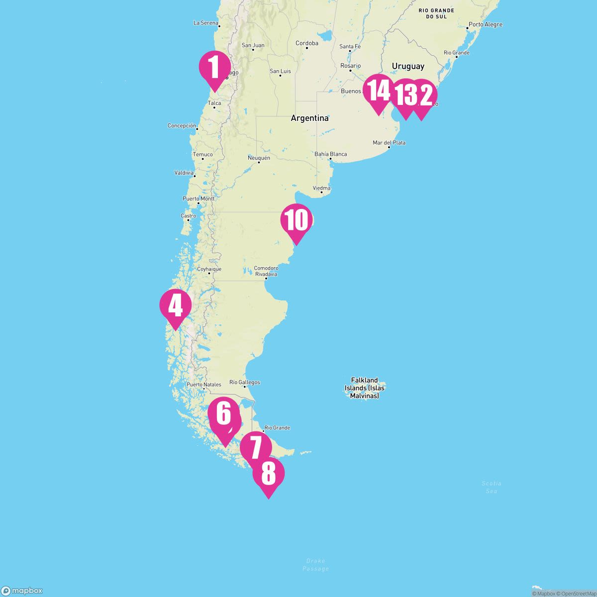 13 Night Chile & Argentina (Valparaiso To Buenos Aires)