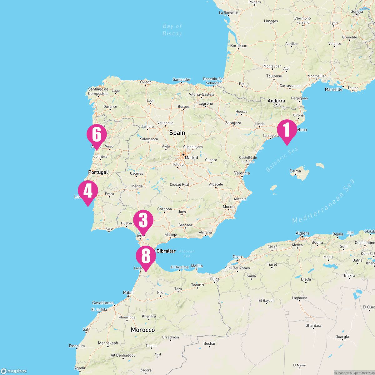 9 Night Spain & Portugal (Barcelona Roundtrip)