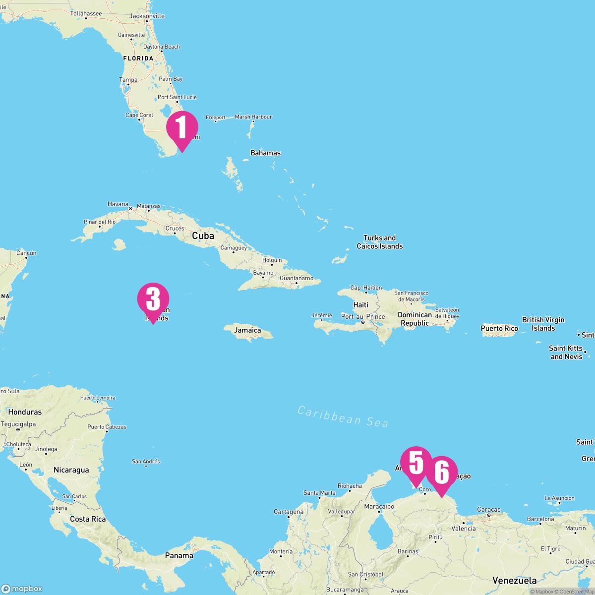 8 Night Aruba Curacao & Cayman (Ft. Lauderdale Roundtrip)