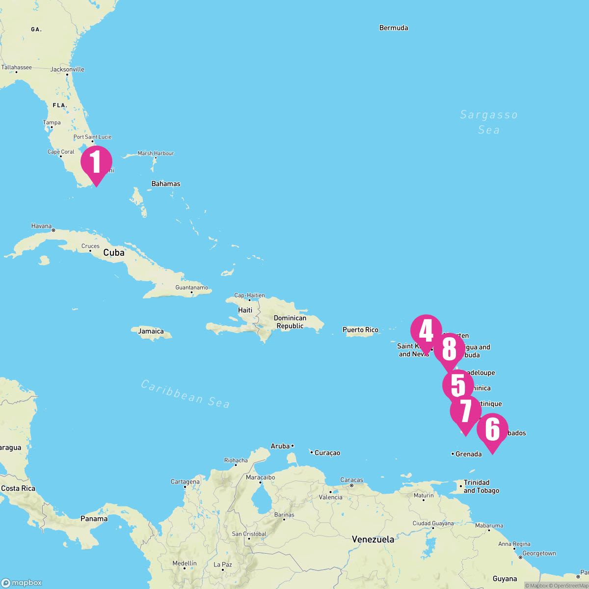 10 Night Ultimate Southern Caribbean (Ft. Lauderdale Roundtrip)