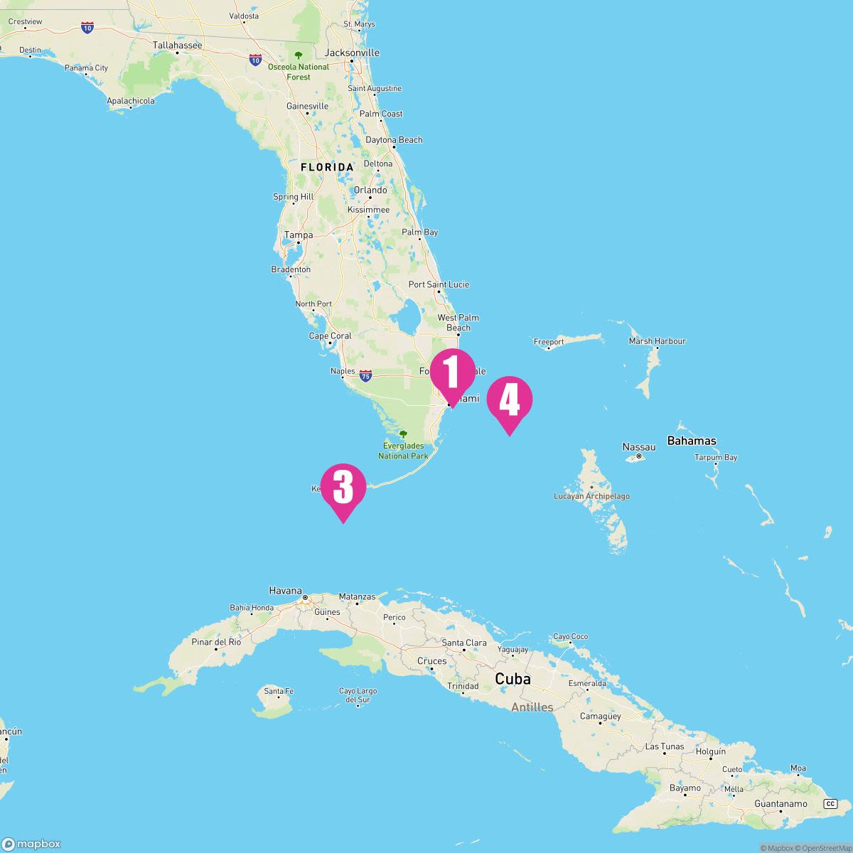 4 Night Key West & Bahamas (Ft. Lauderdale Roundtrip)
