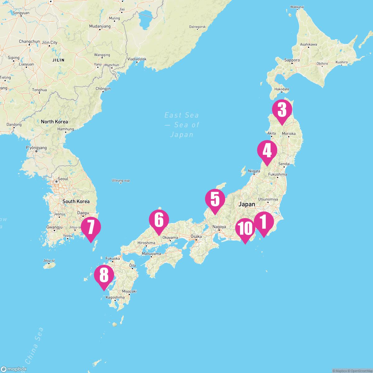 10 Night Sea Of Japan (Yokohama Roundtrip)