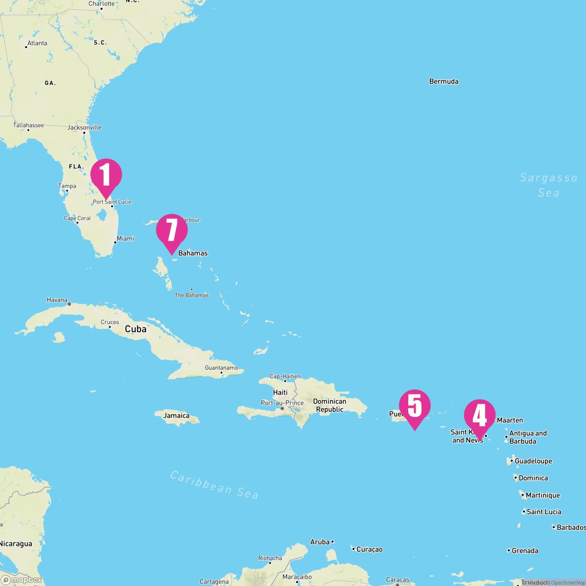 7 Night Eastern Caribbean (Port Canaveral Roundtrip)