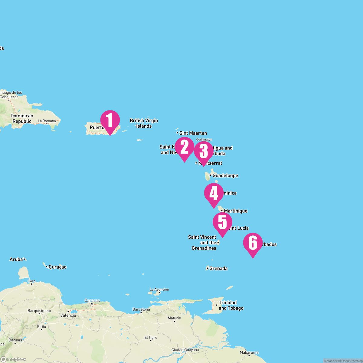7 Night Southern Caribbean (San Juan Roundtrip)