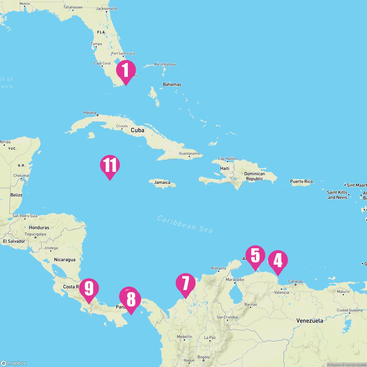 12 Night Panama Canal With Costa Rica & Caribbean (Ft. Lauderdale Roundtrip)