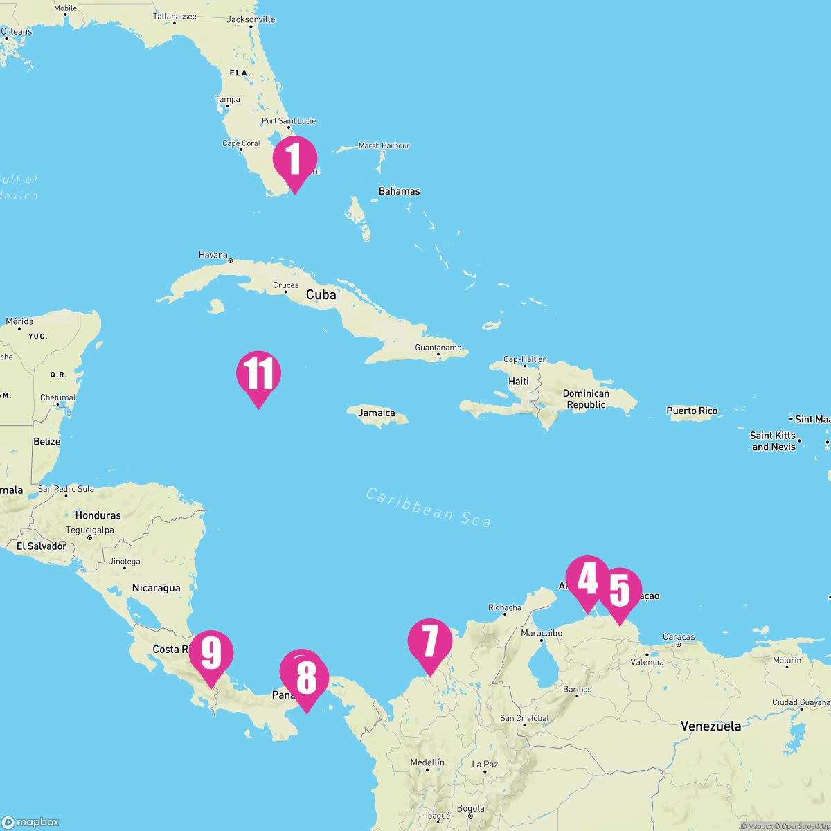 12 Night Panama Canal With Costa Rica & Caribbean (Ft. Lauderdale Roundtrip)