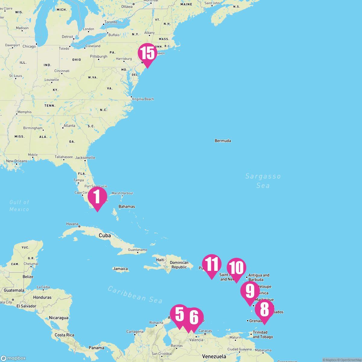 14 Night Caribbean Islander (Ft. Lauderdale To New York)