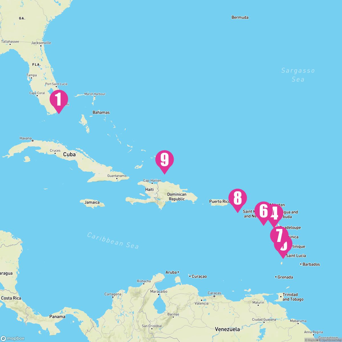 10 Night Eastern Caribbean With Martinique (Ft. Lauderdale Roundtrip)