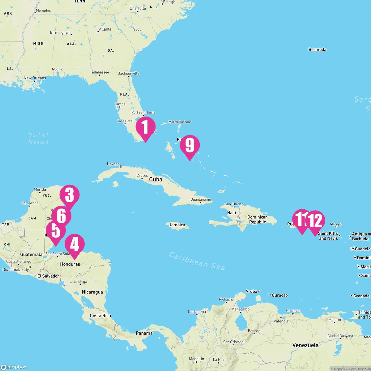 14 Night Caribbean East/West Adventurer (Ft. Lauderdale Roundtrip)