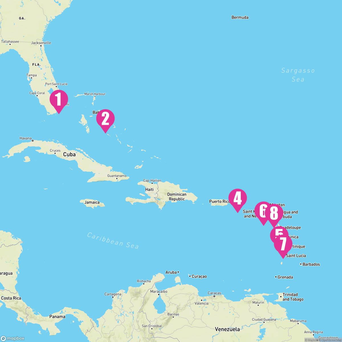 10 Night Eastern Caribbean With Martinique (Ft. Lauderdale Roundtrip)