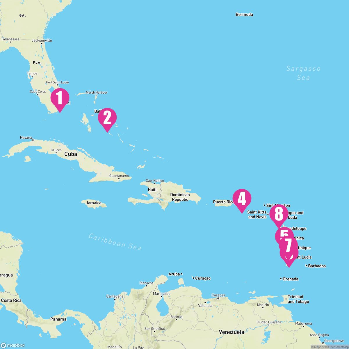 10 Night Eastern Caribbean With Martinique (Ft. Lauderdale Roundtrip)