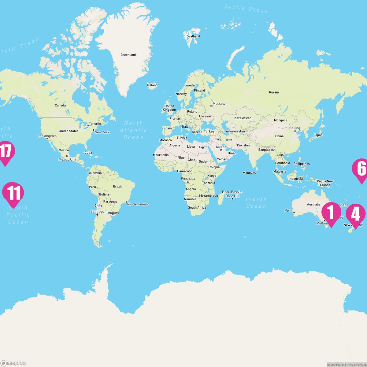 17 Night Transpacific (Sydney To Honolulu)