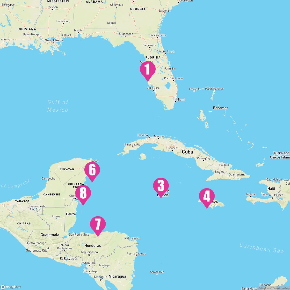 9 Night Western Caribbean (Tampa Roundtrip)