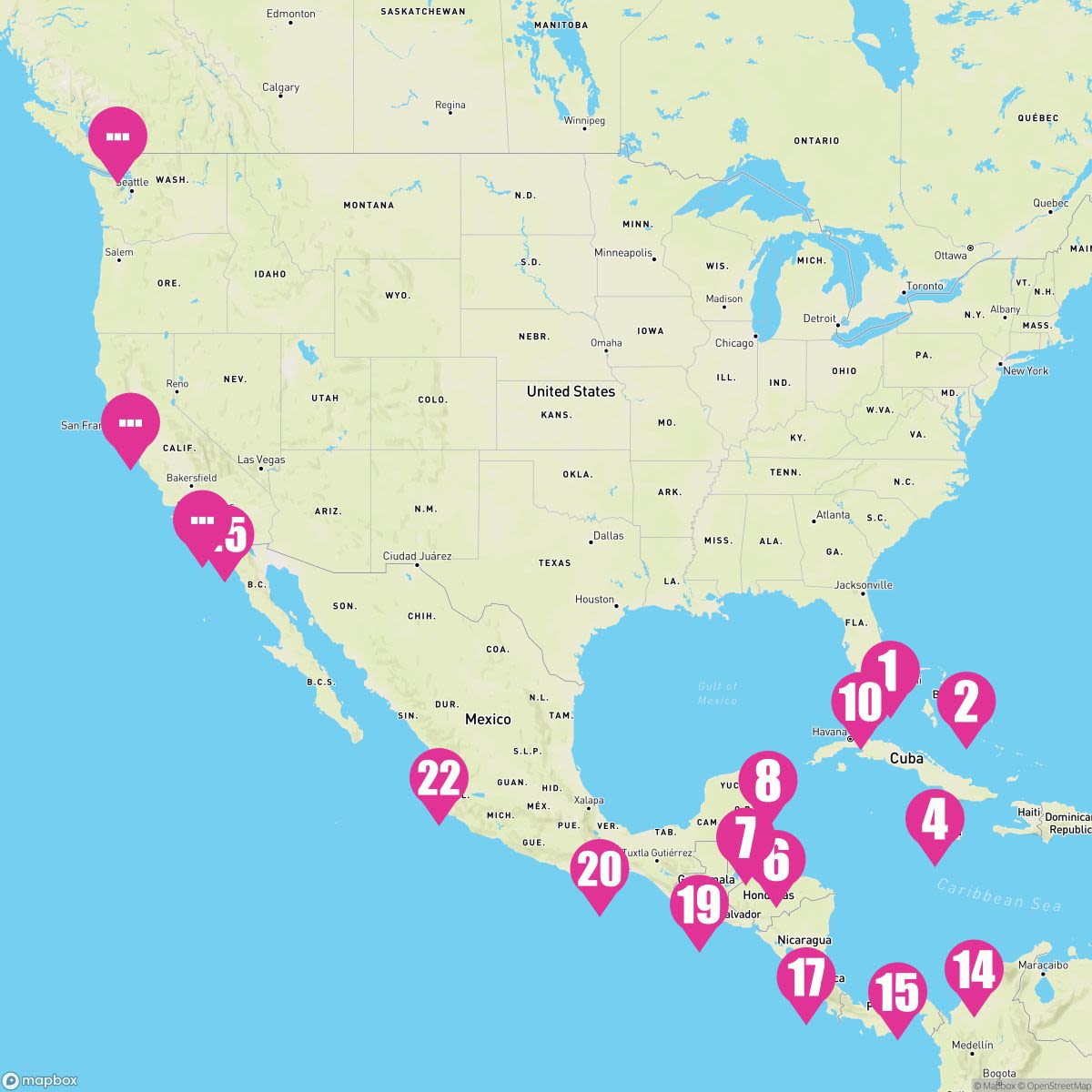 30 Night Western Caribbean Explorer & Panama Canal (Ft. Lauderdale To Vancouver)