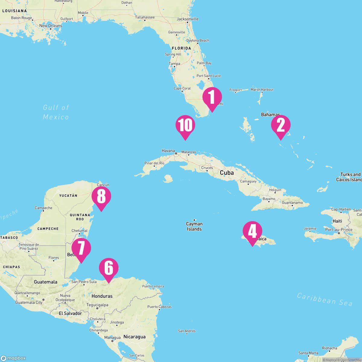 10 Night Western Caribbean Seafarer (Ft. Lauderdale Roundtrip)