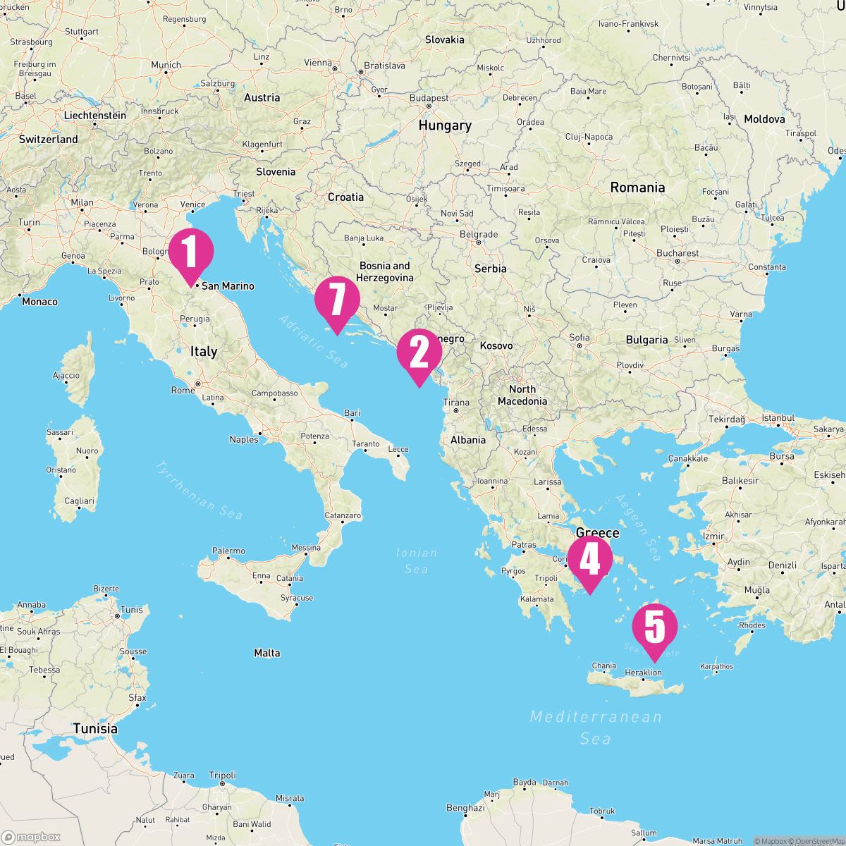 7 Night Greece & Adriatic (Ravenna Roundtrip)