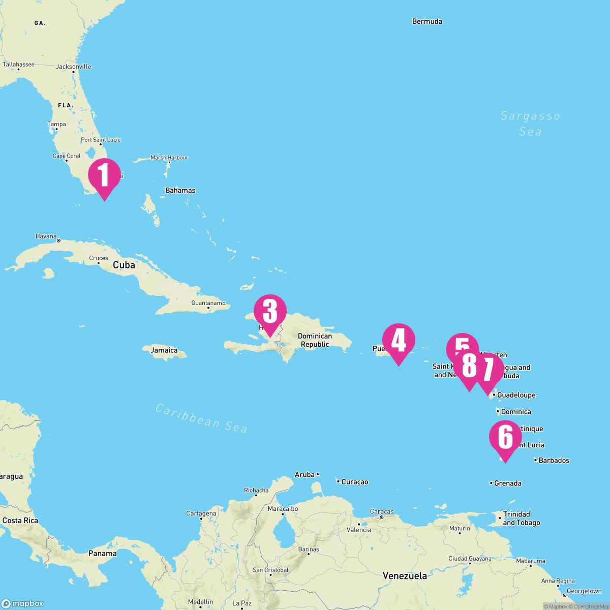 10 Night Southern Caribbean Holiday (Miami Roundtrip)