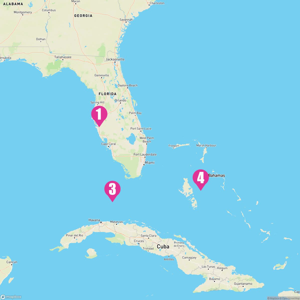 5 Night Key West & Bahamas (Tampa Roundtrip)