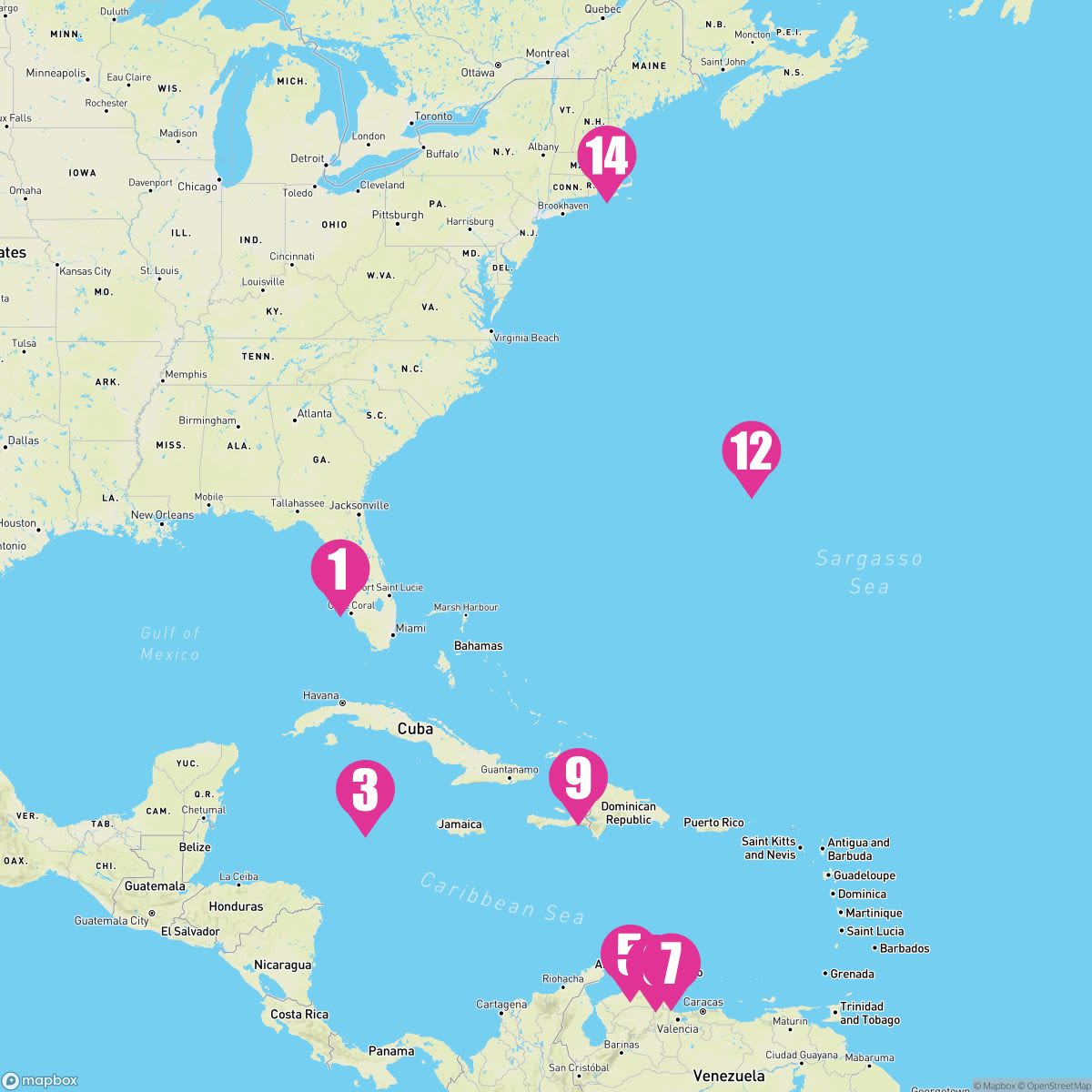 13 Night Southern Caribbean Repositioning (Tampa To Boston)