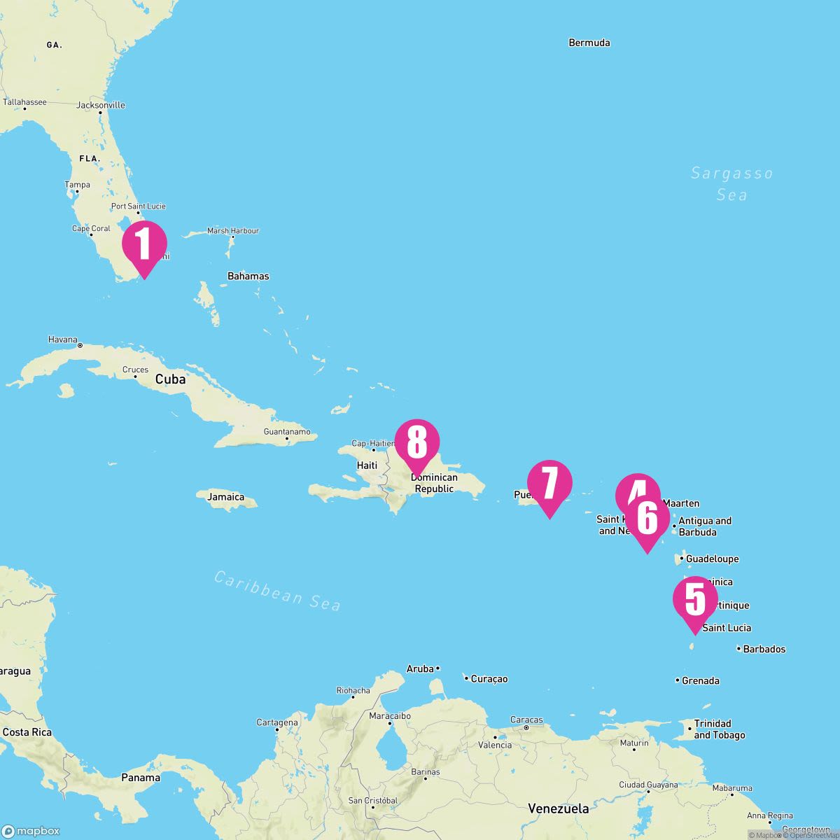 9 Night Southern Caribbean (Ft. Lauderdale Roundtrip)