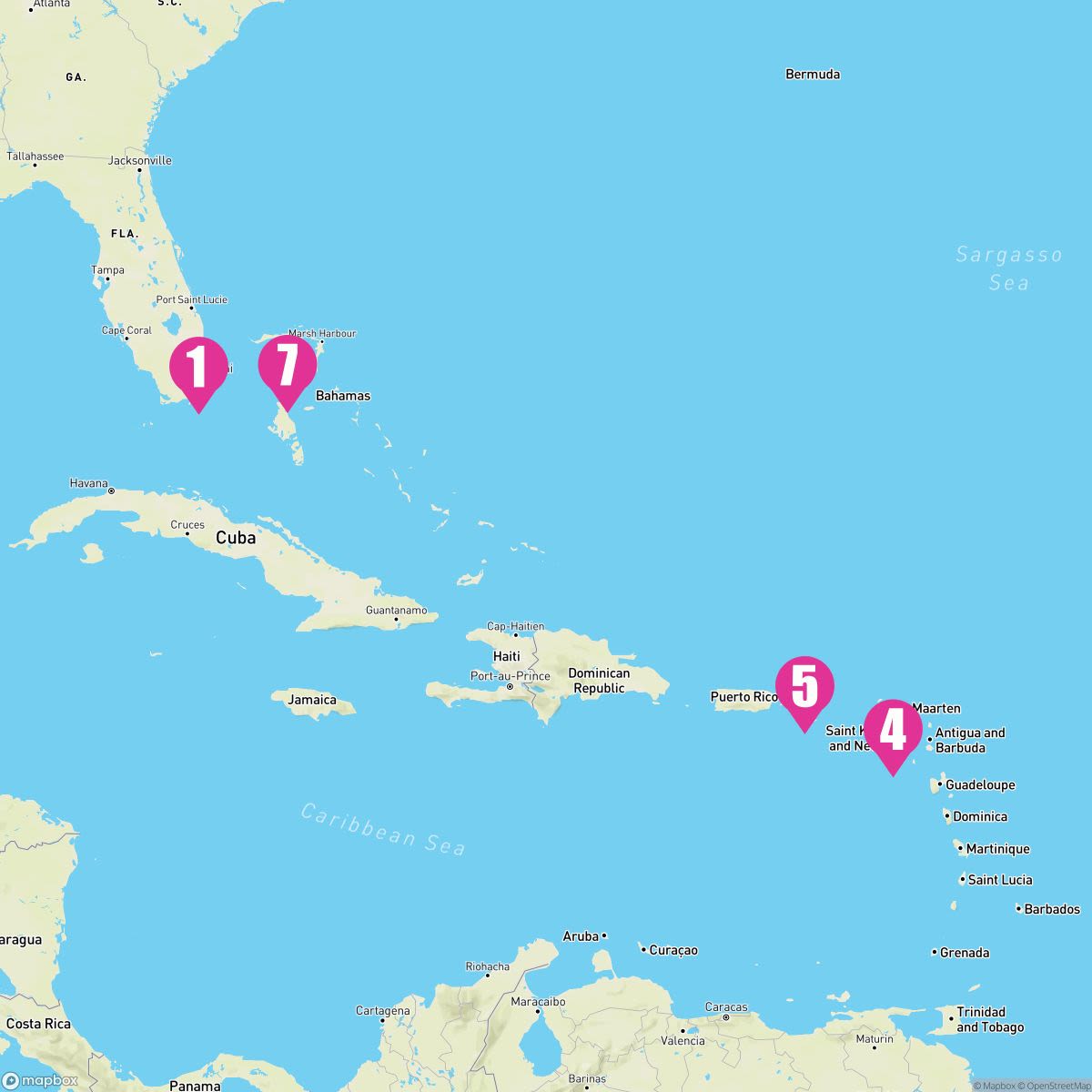 7 Night Eastern Caribbean & Perfect Day (Miami Roundtrip)