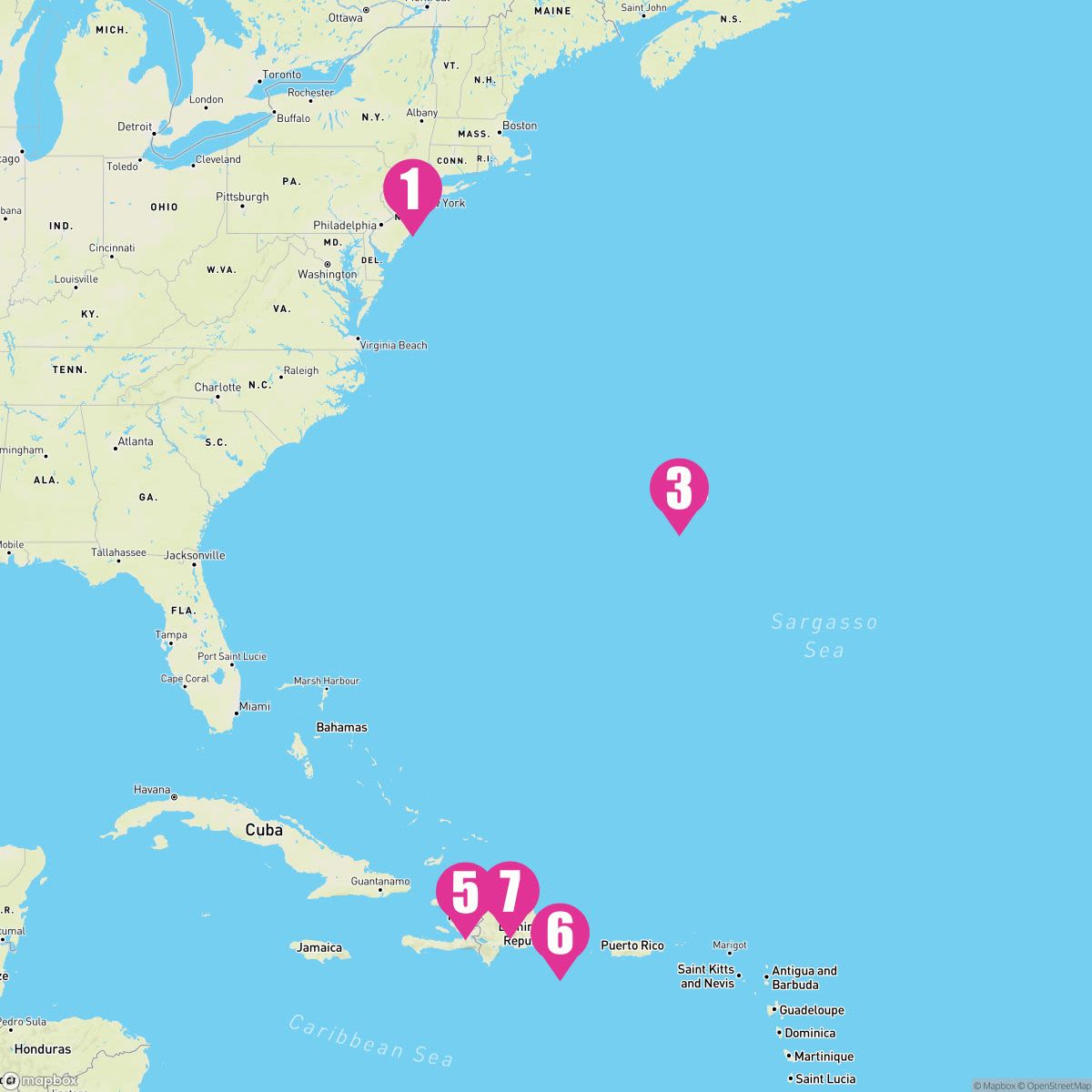 9 Night Bermuda & Eastern Caribbean (Cape Liberty Roundtrip)