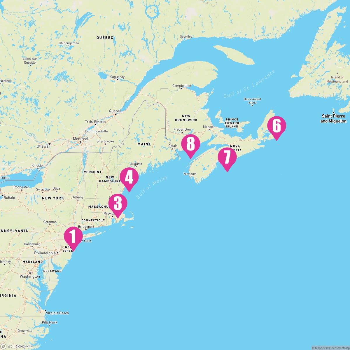 9 Night Canada & New England (Cape Liberty Roundtrip)