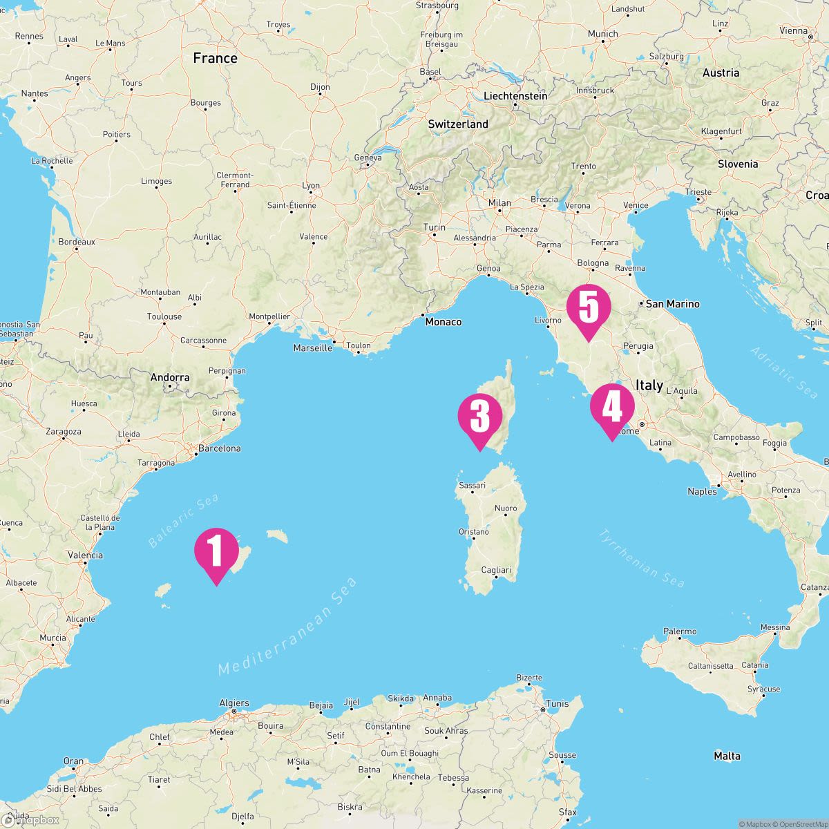 Highlights Of The Mediterranean