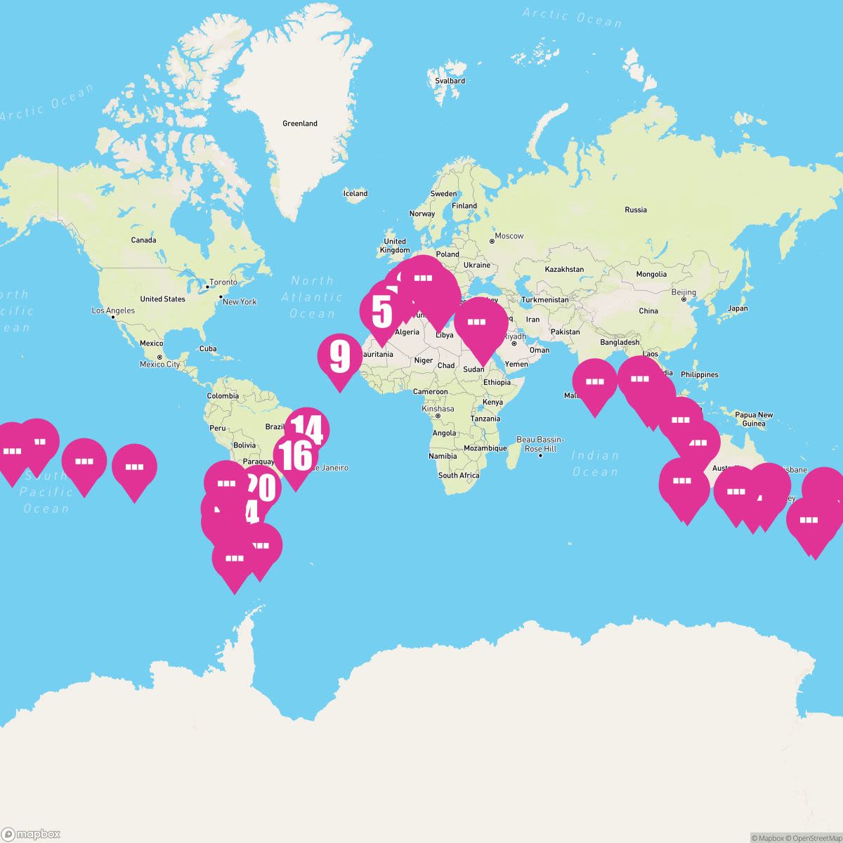 116 Night World Voyage (Marseille Roundtrip)
