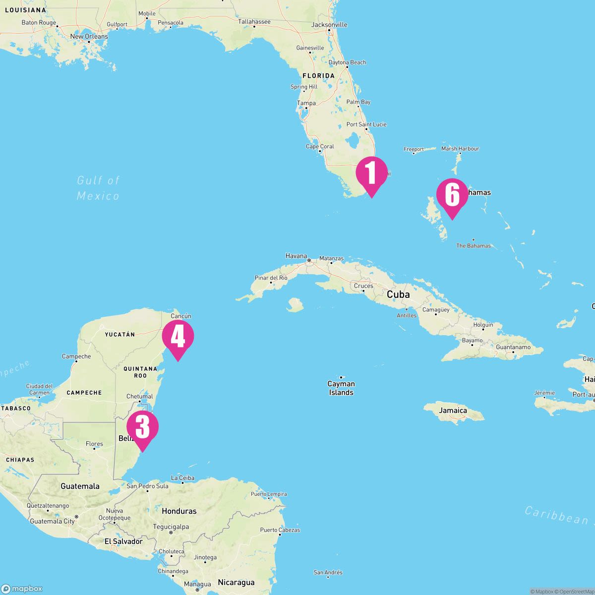7 Night Western Caribbean & Bahamas (Miami Roundtrip)