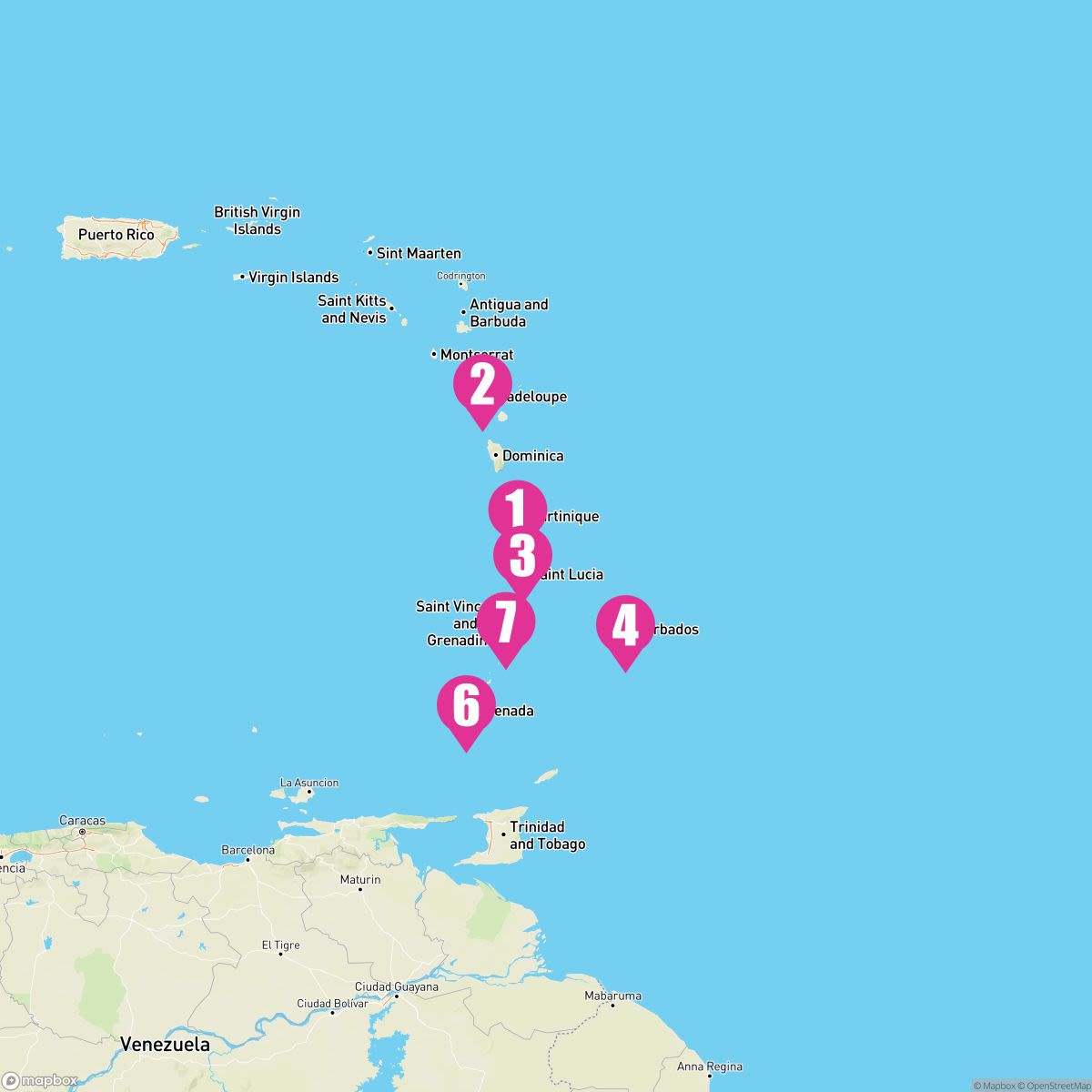 7 Night Southern Caribbean (Fort De France Roundtrip)