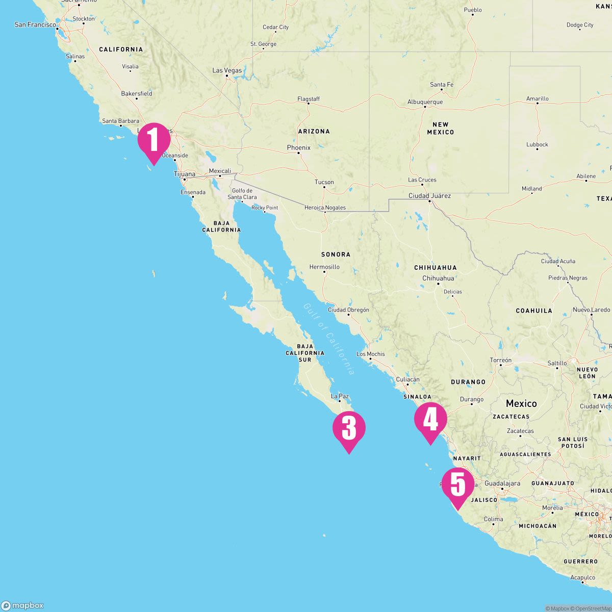 7 Night Mexican Riviera (Los Angeles Roundtrip)