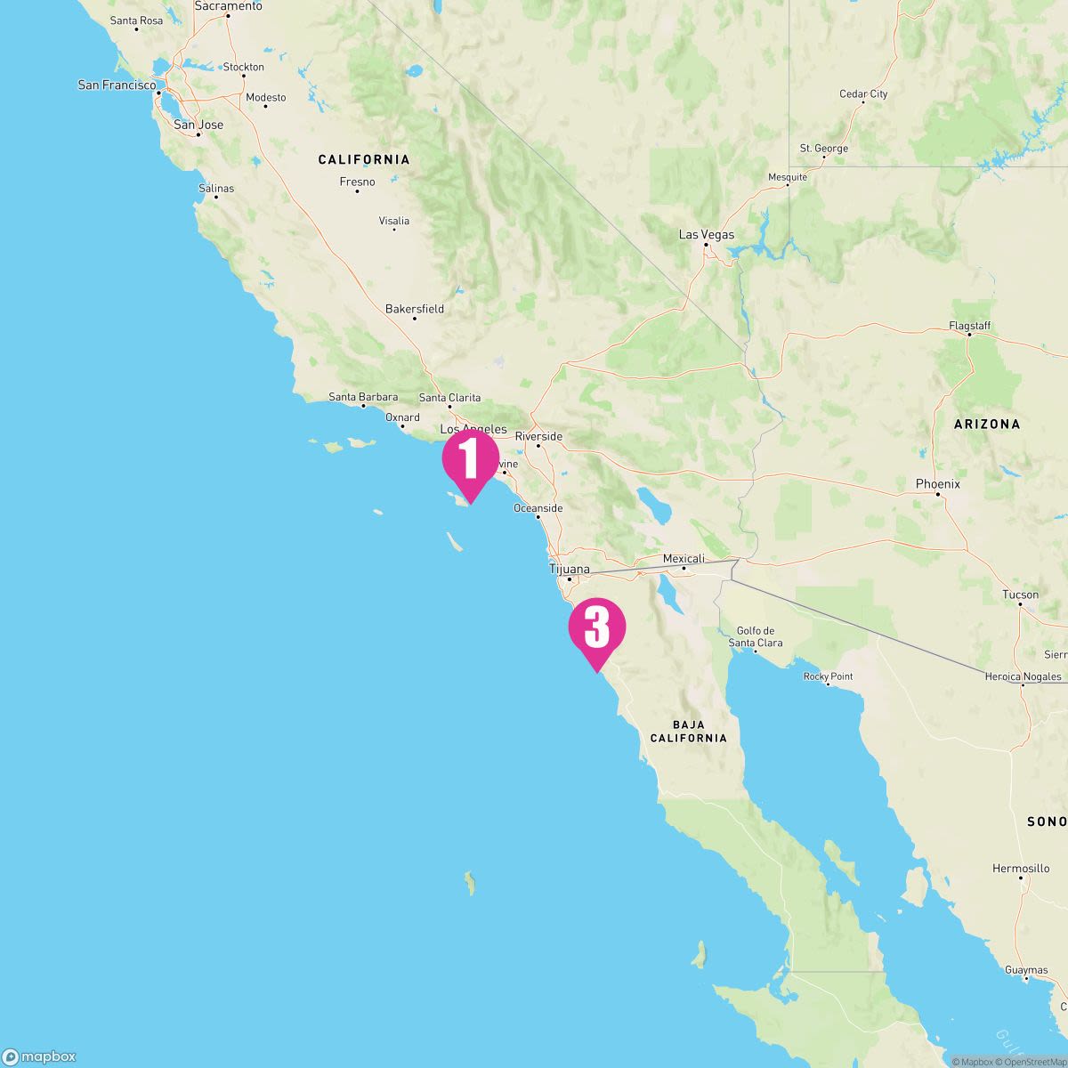 3 Night Ensenada (Los Angeles Roundtrip)