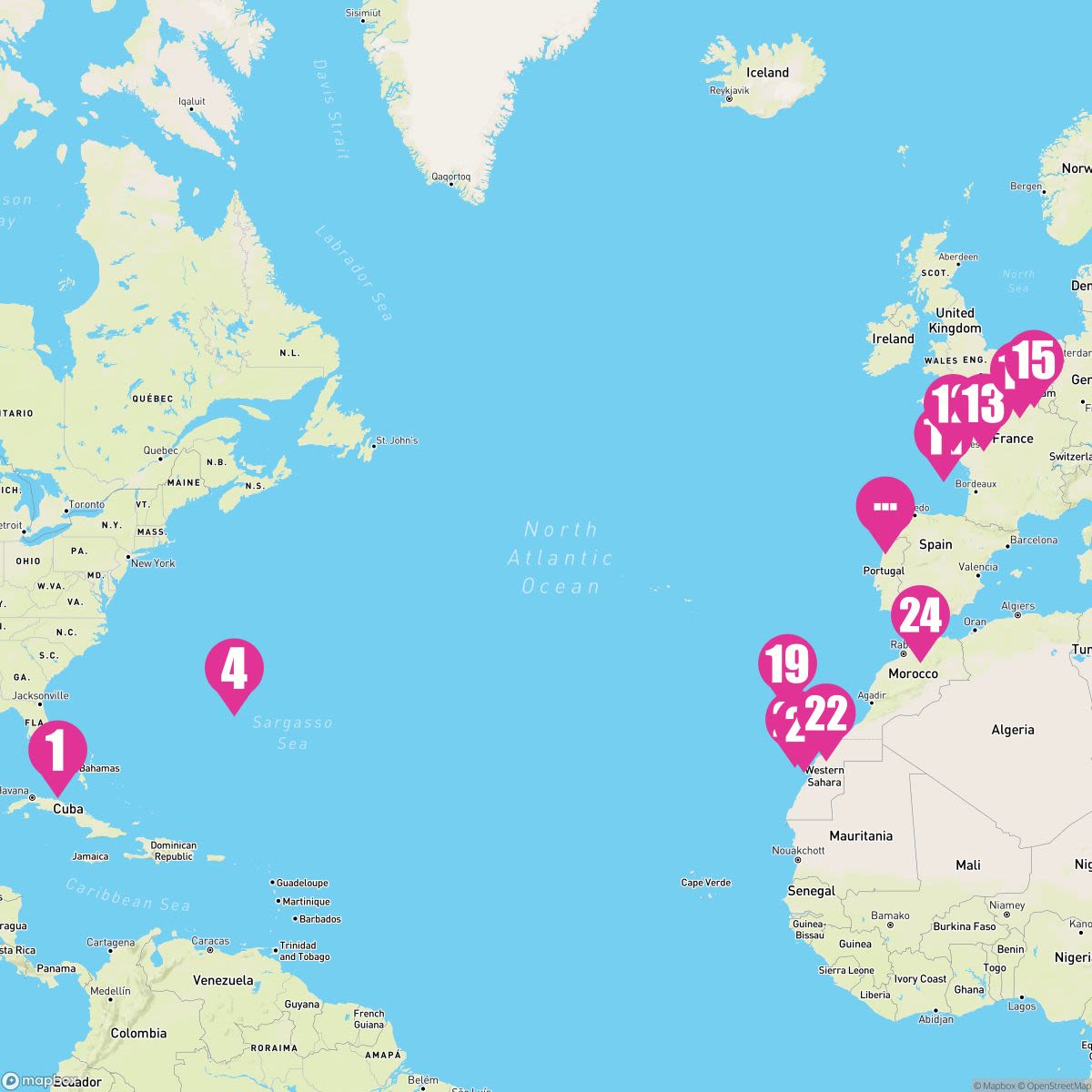 28 Night Bermuda Brittany & Canary Island Allure (Ft. Lauderdale To Rotterdam)