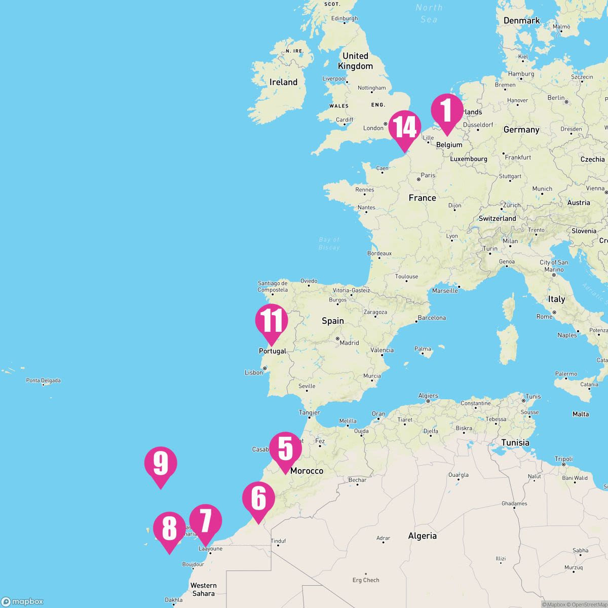 14 Night Canary Island Enchantment With Morocco & Portugal (Rotterdam Roundtrip)