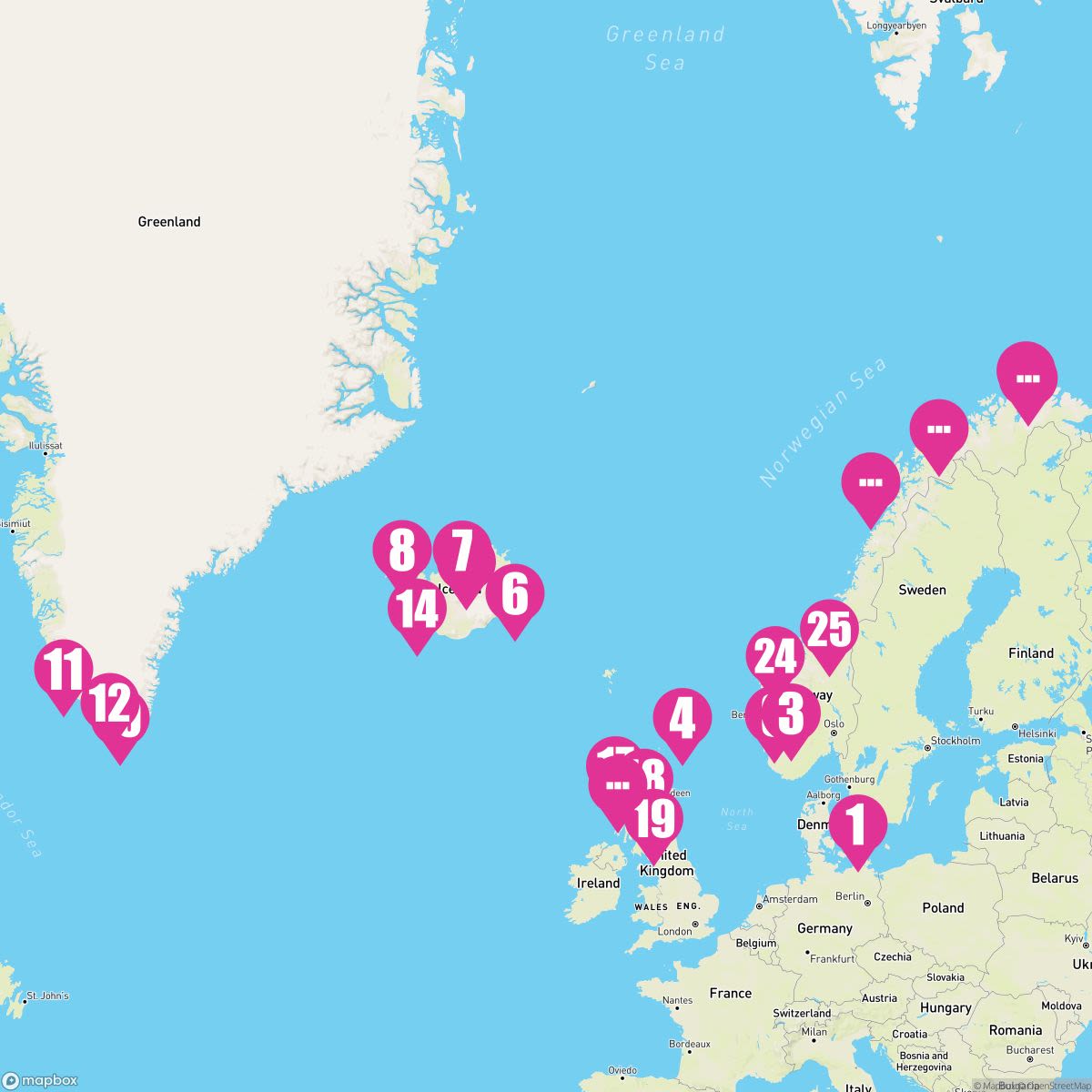35 Night Ultimate Viking Explorer & The Midnight Sun (Amsterdam Roundtrip)