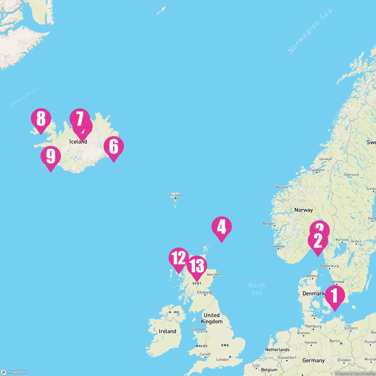 14 Night Legends Of Iceland & Scotland (Amsterdam Roundtrip)