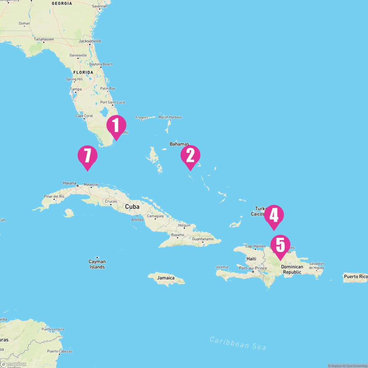 7 Night Tropical Caribbean (Ft. Lauderdale Roundtrip)