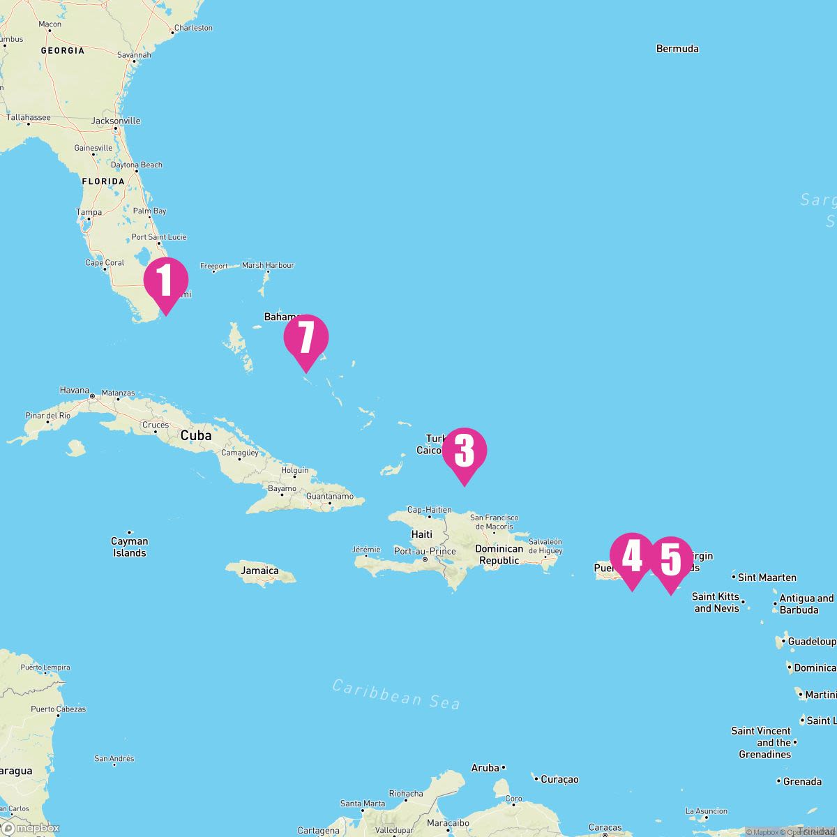 7 Night Eastern Caribbean (Ft. Lauderdale Roundtrip)