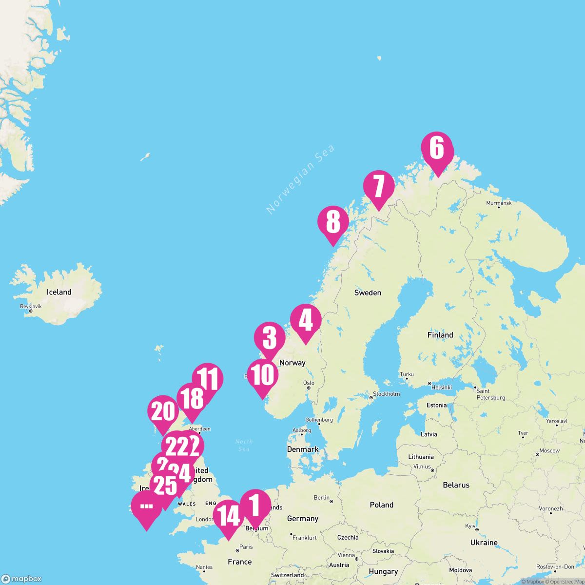 28 Night Arctic Circle & British Isles: Edinburgh & Belfast (Rotterdam Roundtrip)