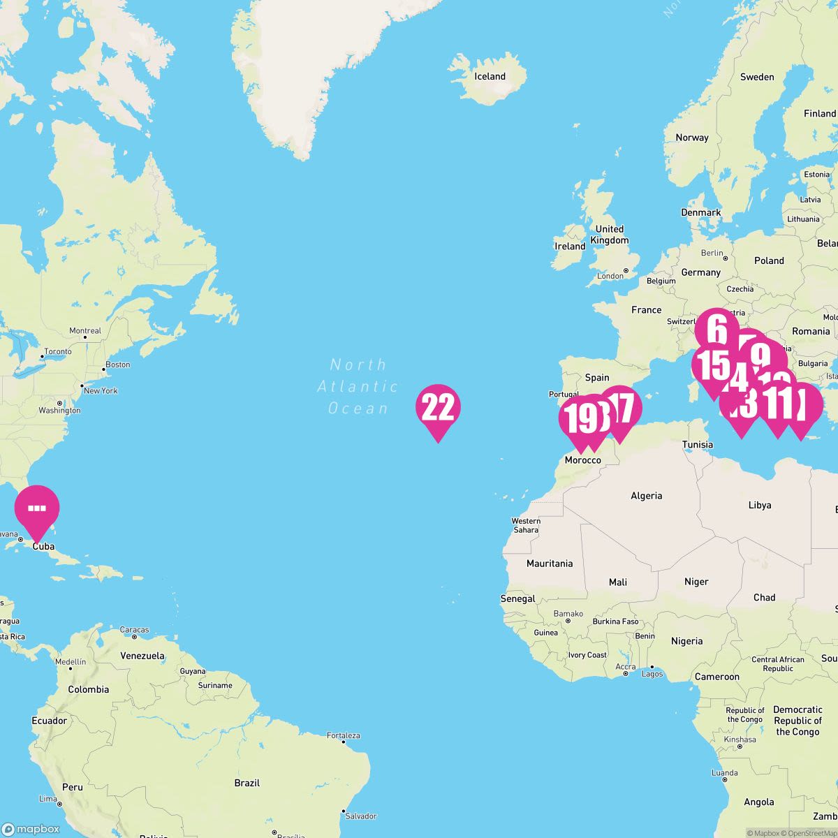 28 Night Adriatic Dream & Passage To America (Athens To Ft. Lauderdale)