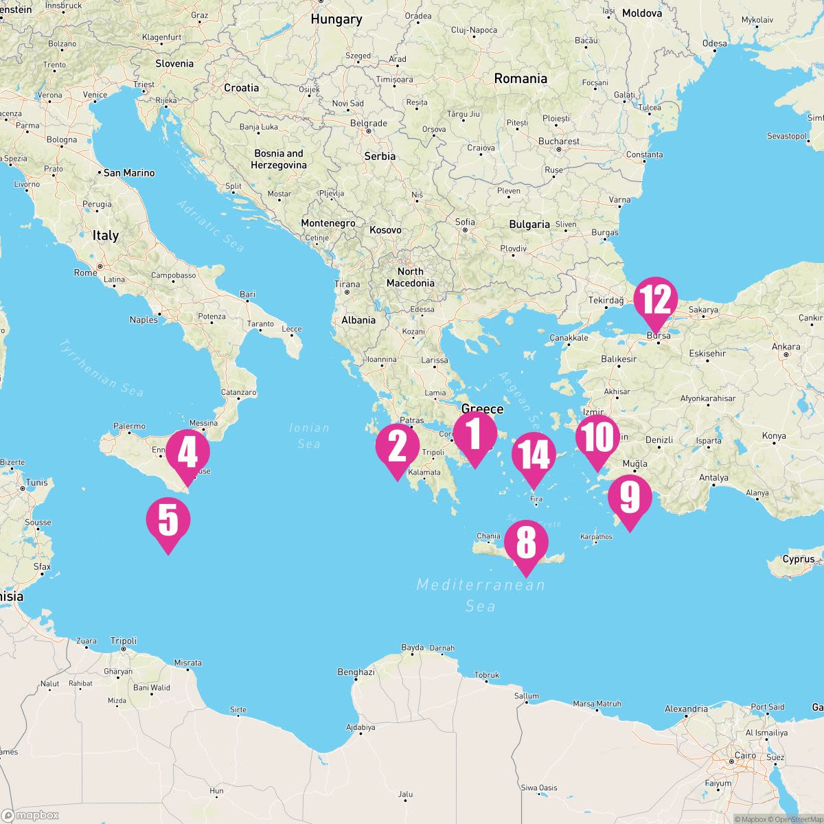 14 Night Turkey & Greek Isles (Athens Roundtrip)