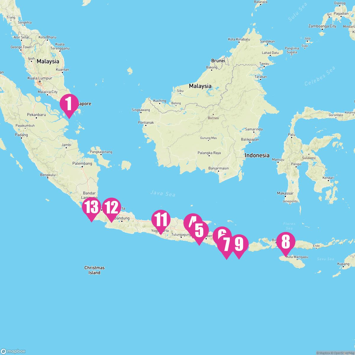 14 Night Indonesia Discovery (Singapore Roundtrip)