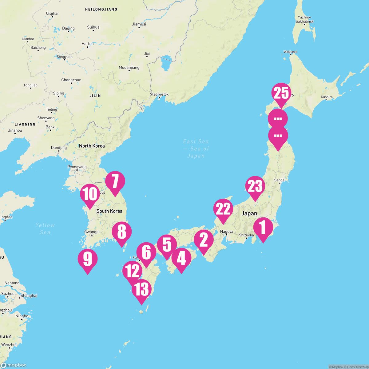 28 Night South Korea & Circle Japan Collector (Yokohama Roundtrip)