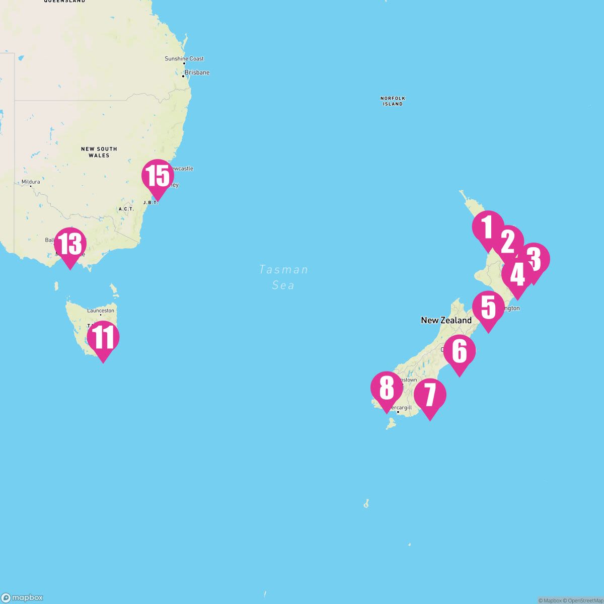 14 Night Australia & New Zealand (Auckland To Sydney)