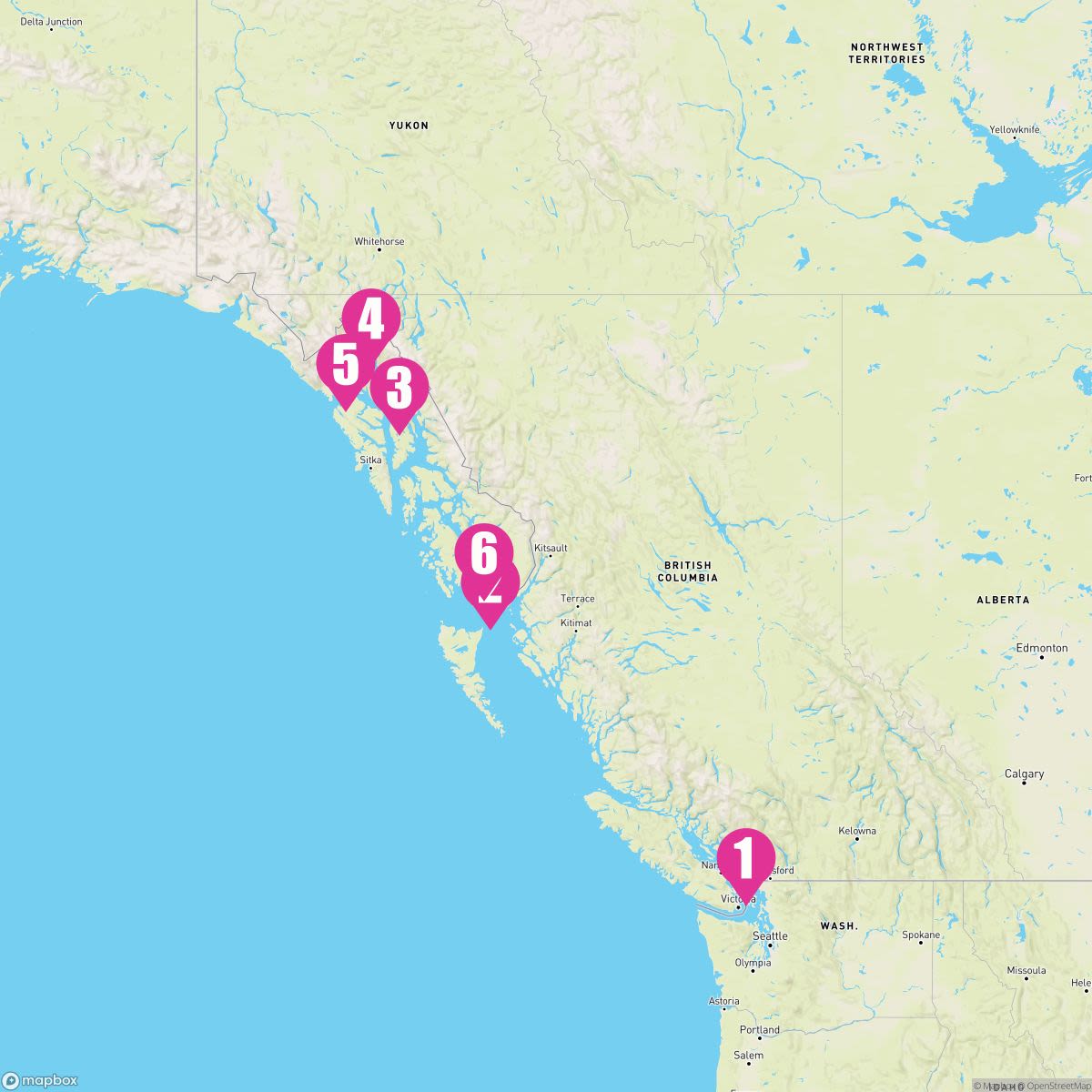 7 Night Alaskan Inside Passage (Vancouver Roundtrip)