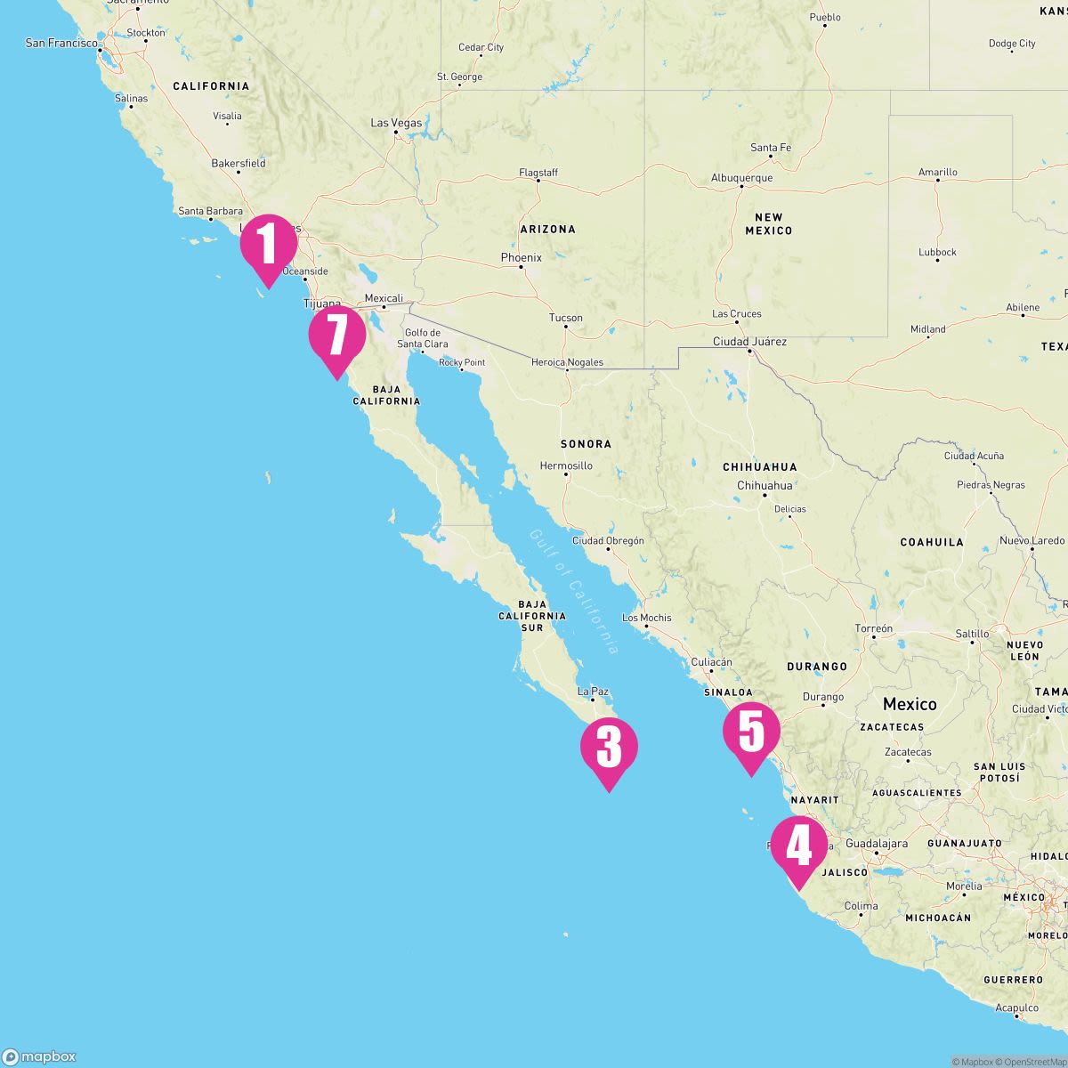 7 Night Mexican Riviera (Los Angeles Roundtrip)