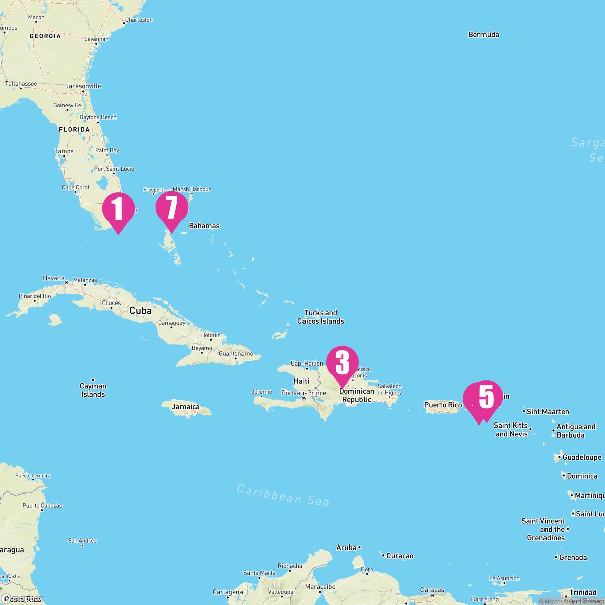 7 Night Caribbean: Great Stirrup Cay & Dominican Republic (Miami Roundtrip)