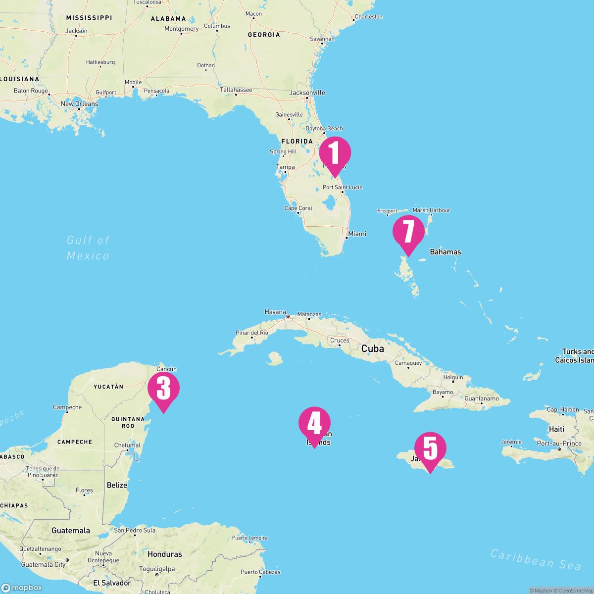 7 Night Caribbean: Great Stirrup Cay & Cozumel (Port Canaveral Roundtrip)